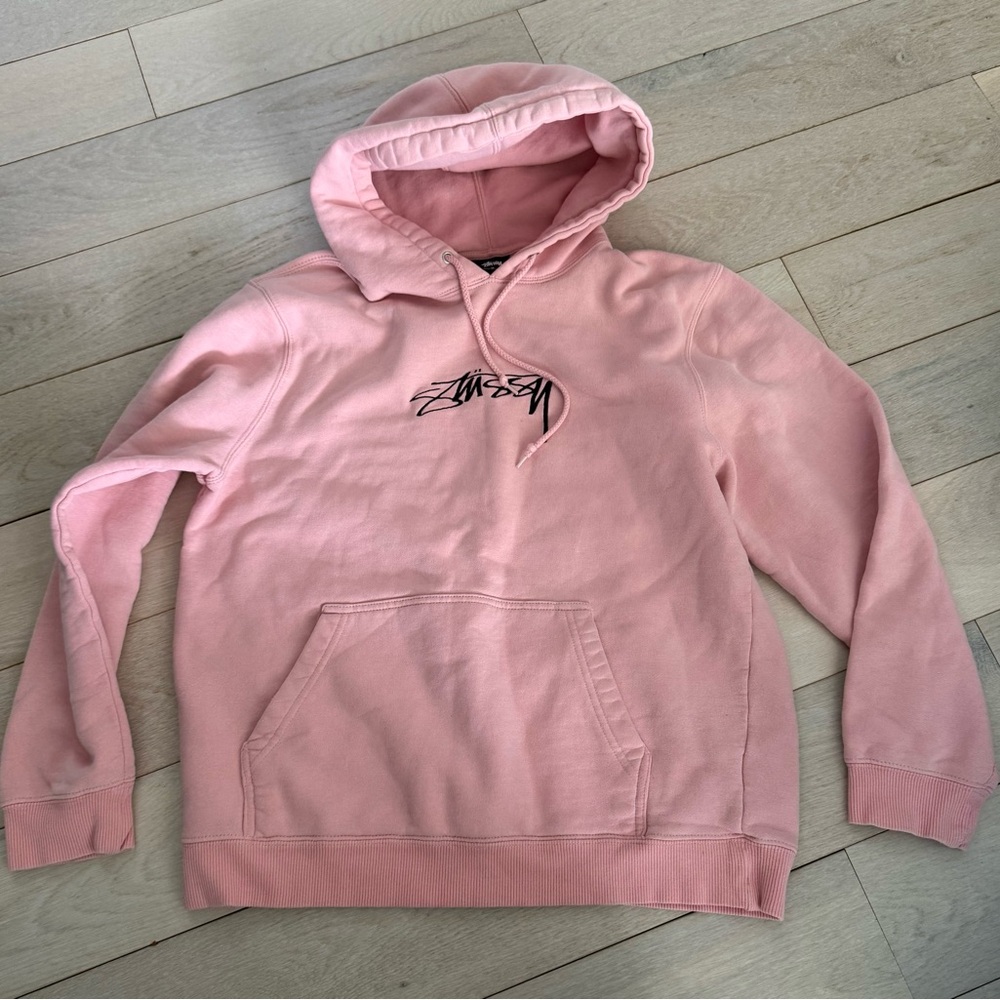 Stussy Pink Hoodie